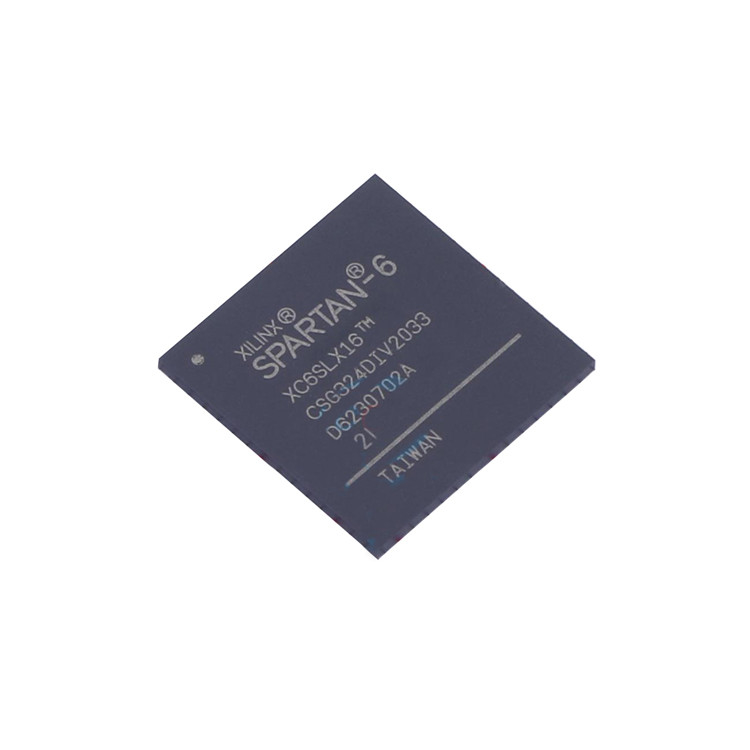 XC6SLX16-2CSG324I BGA324 تراشه های xilinx 1.2V مقدار ورودی-خروجی 232 آرایه گیت قابل برنامه ریزی میدانی آی سی الکترونیکی