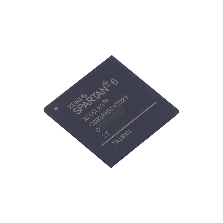 XC6SLX9-2CSG324I BGA324 تراشه های xilinx 1.2V مقدار ورودی-خروجی 200 میدانی آرایه گیت قابل برنامه ریزی آی سی الکترونیکی