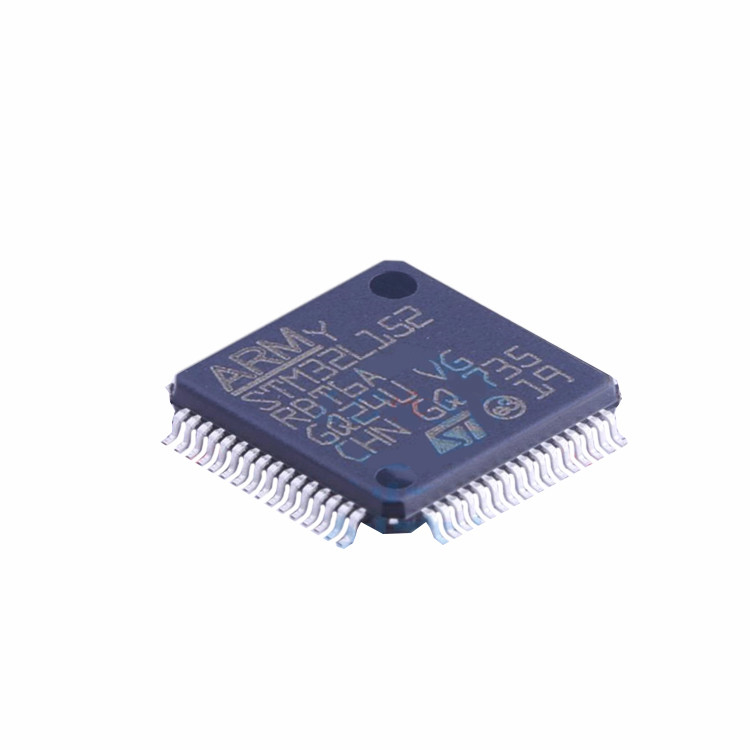 STM32L152RBT6 QFP64 توزیع قطعات الکترونیکی جدید اصلی تست شده تراشه مدار مجتمع IC STM32L152RBT6