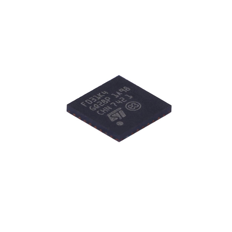 مدار مجتمع جدید و اورجینال STM32F031K4U6 MCU STM32F UFQFPN-32 32F031K4U6 IC های برق میکروکنترلر