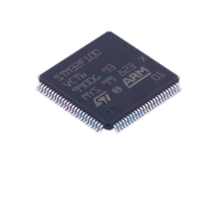 STM32F100VCT6 LQFP64 توزیع قطعات الکترونیکی IC تراشه مدار مجتمع تست شده اصلی جدید STM32F100VCT6