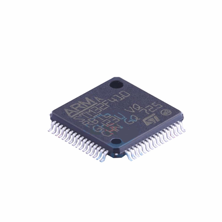 میکروکنترلر STM32F410RBT6 MCU 32bit LQFP-64 مدار مجتمع قطعات الکترونیکی تراشه اصلی جدید STM32F410RBT6