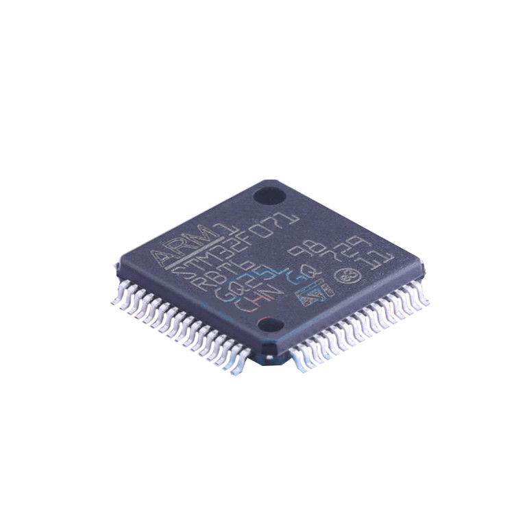 قطعات الکترونیکی جدید و اصلی STM32F071RBT6 LQFP-64 موجود در تراشه مدار مجتمع IC STM32F071RBT6