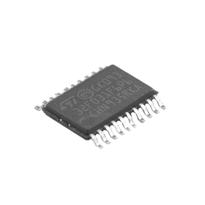 STM32F031F6P6 تقویت کننده مدار مجتمع آزمایشگر مدار مجتمع PCB STM32F031F6P6 تراشه آی سی 48 مگاهرتز 32 کیلوبایت