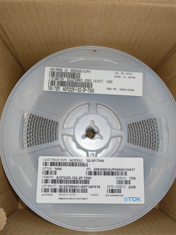 آی سی چیپ مدار مجتمع ACP3225-102-2P-T000 SMD، کاملا نو اصل، استفاده نشده