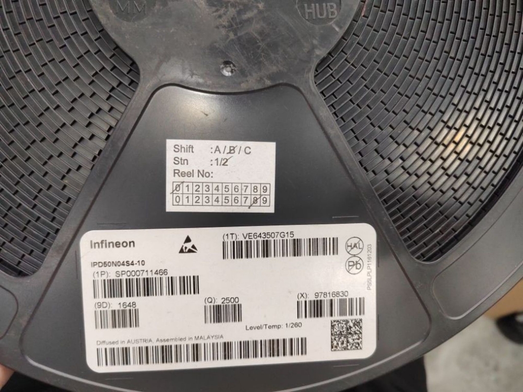 IPD50N04S4-10  TO-252 آی سی تراشه مدار مجتمع کاملا نو اصل استفاده نشده