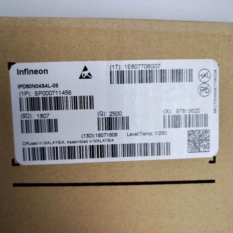 IPD50N04S4L-08  TO-252 آی سی تراشه مدار مجتمع کاملا نو اورجینال استفاده نشده
