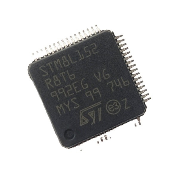 موجود است میکروکنترلر و پردازنده آی سی MCU 8BIT 64KB FLASH 64LQFP مدارهای مجتمع تراشه آی سی STM8L152R8T6