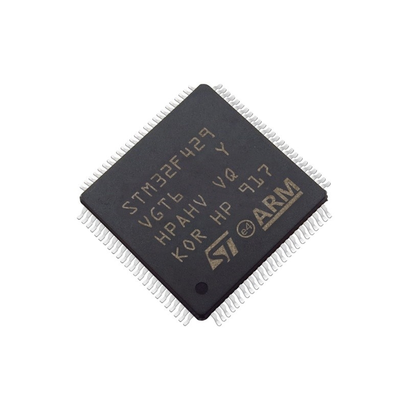 موجود است میکروکنترلر IC MCU 32BIT 1MB FLASH 100LQFP مدارهای مجتمع آی سی تراشه STM32F429VGT6