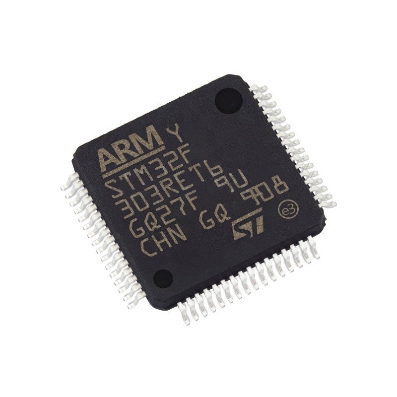 موجود است میکروکنترلر IC MCU 32BIT 512KB FLASH 64LQFP مدارهای مجتمع آی سی تراشه STM32F303RET6