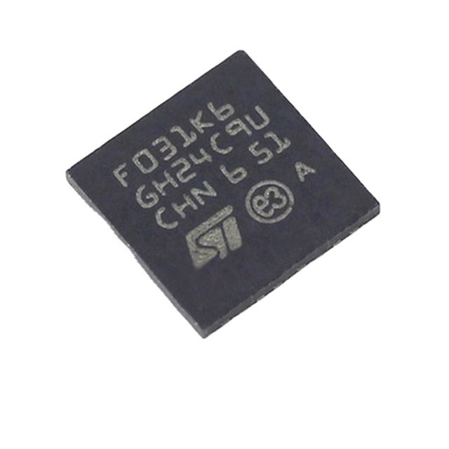 موجود است میکروکنترلر IC MCU 32BIT 32KB FLASH 32UFQFPN قطعه الکترونیکی مدارهای مجتمع STM32F031K6U6