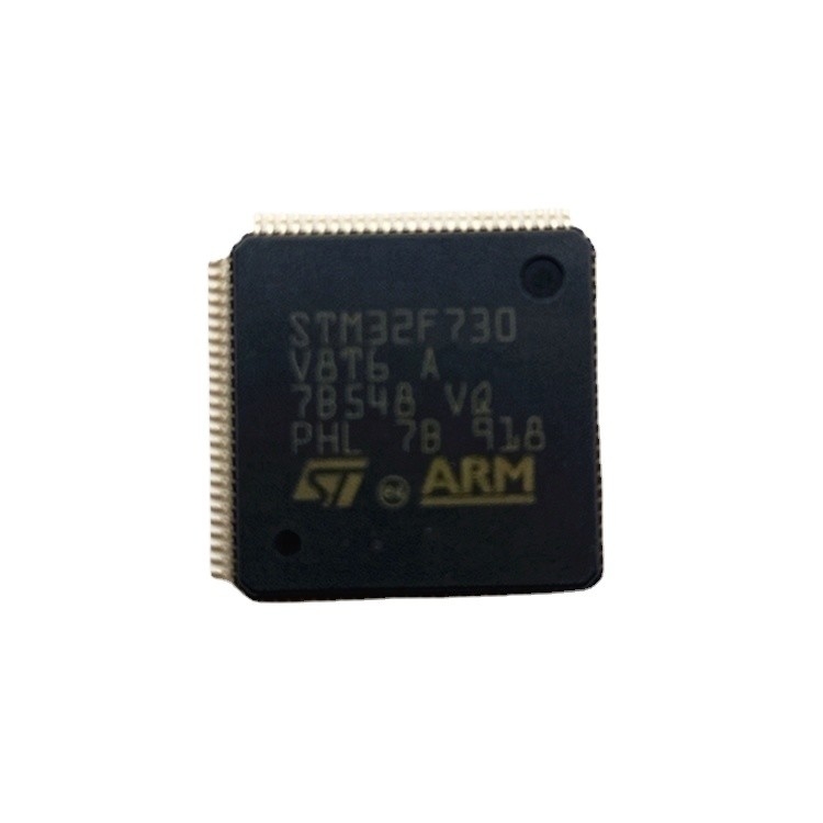 موجود است میکروکنترلر IC MCU 32BIT 64KB FLASH 100LQFP قطعه الکترونیکی مدارهای مجتمع STM32F730V8T6