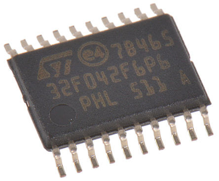 موجود است میکروکنترلر IC MCU 32BIT 32KB FLASH 20TSSOP قطعه الکترونیکی مدارهای مجتمع STM32F042F6P6