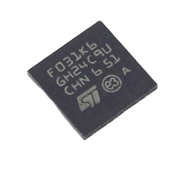 موجود است میکروکنترلر IC MCU 32BIT 32KB FLASH 32UFQFPN قطعه الکترونیکی مدارهای مجتمع STM32F031K6U6