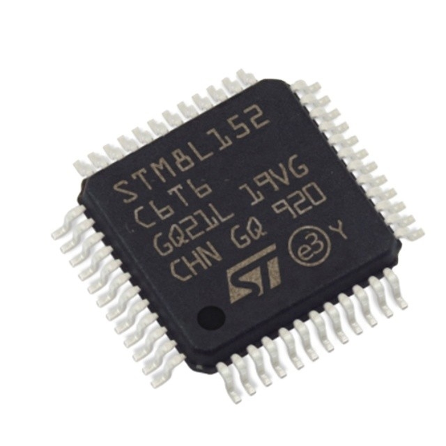 میکروکنترلرهای جدید IC MCU 8BIT 32KB FLASH 48LQFP مدارهای مجتمع آی سی تراشه STM8L152C6T6