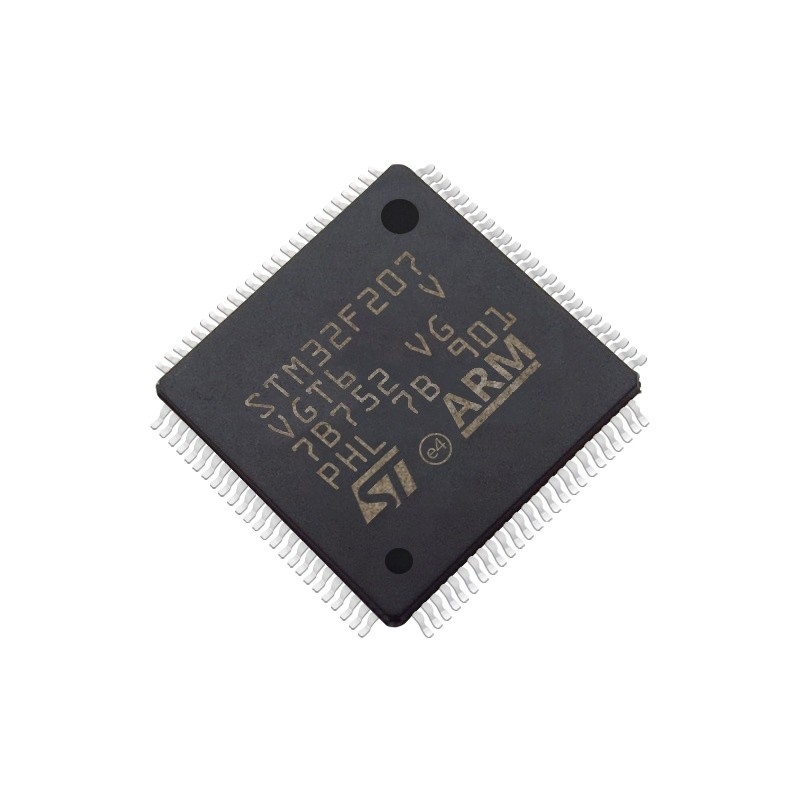 موجود است میکروکنترلر IC MCU 32BIT 1MB FLASH 100LQFP قطعه الکترونیکی مدارهای مجتمع STM32F207VGT6