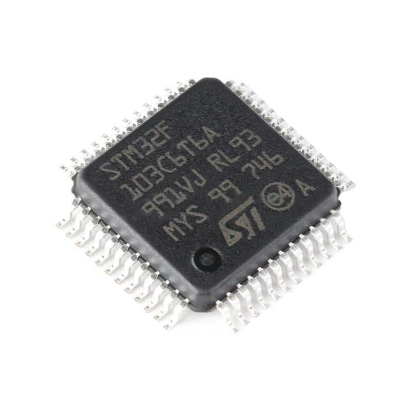 موجود می باشد میکروکنترلر IC MCU 32BIT 32KB FLASH 48LQFP قطعه الکترونیکی مدارهای مجتمع STM32F103C6T6A