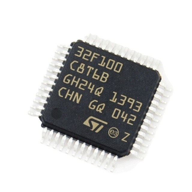 موجود است میکروکنترلر IC MCU 32BIT 256KB FLASH 100LQFP مدارهای مجتمع تراشه آی سی STM32F100VCT6B