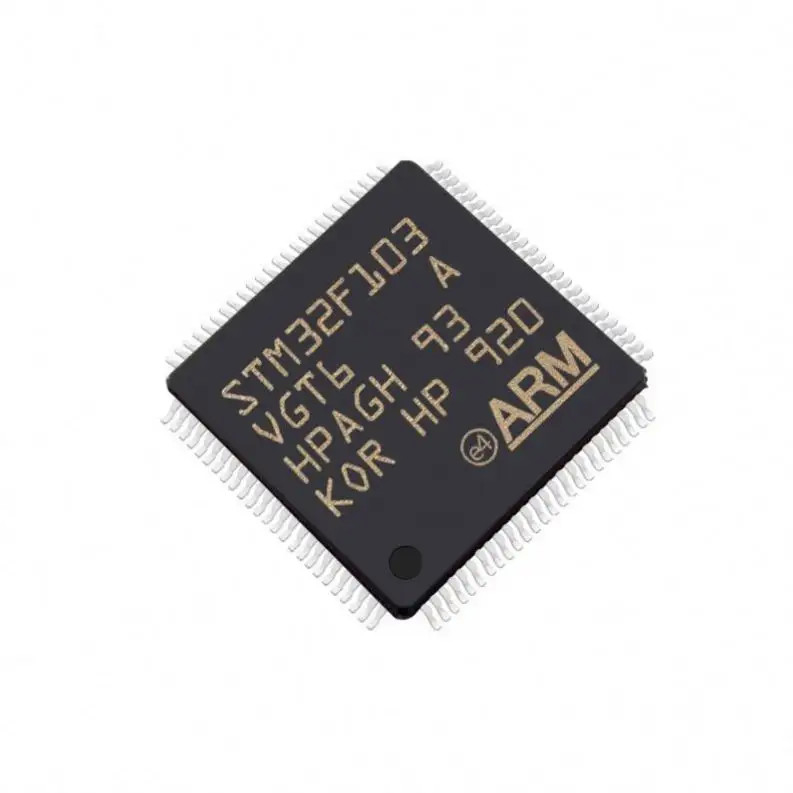 موجود است میکروکنترلر IC MCU 32BIT 1MB FLASH 100LQFP قطعات الکترونیکی مدارهای مجتمع STM32F103VGT6