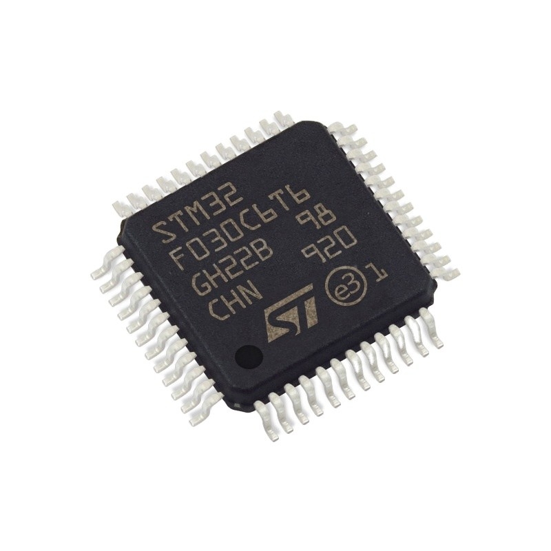 موجود است میکروکنترلر IC MCU 32BIT 32KB FLASH 48LQFP قطعات الکترونیکی مدارهای مجتمع تراشه های BGA STM32F030C6T6