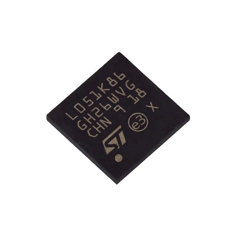 موجود است میکروکنترلر IC MCU 32BIT 64KB FLASH 32UFQFPN قطعه الکترونیکی مدارهای مجتمع STM32L051K8U6