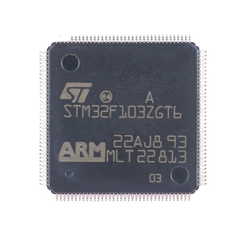 موجود است میکروکنترلر IC MCU 32BIT 1MB FLASH 144LQFP قطعه الکترونیکی مدارهای مجتمع STM32F103ZGT6