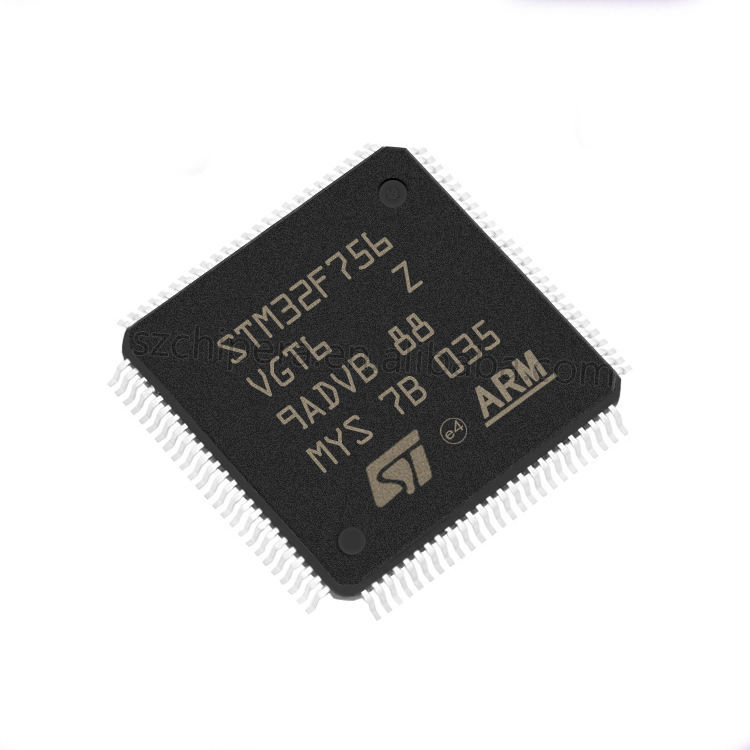 Chuangyunxinyuan STM32F756VGT6 با کیفیت در فروشگاه مدار مجتمع کامپوننت الکترونیکی میکروکنترلر MCU LQFP100 STM32F756VGT6