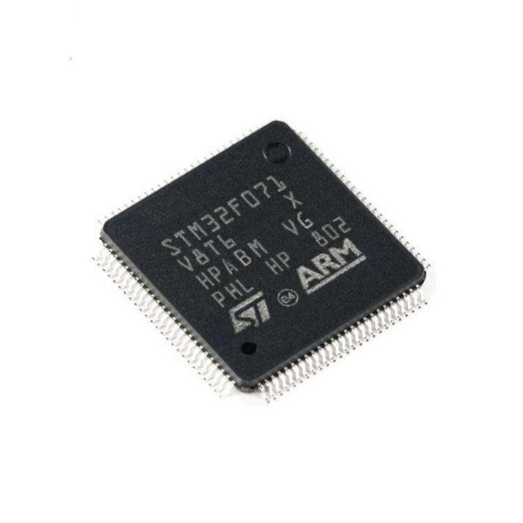 Chuangyunxinyuan STM32F071V8T6 با کیفیت در فروشگاه مدار مجتمع قطعات الکترونیکی میکروکنترلر MCU LQFP100 STM32F071V8T6