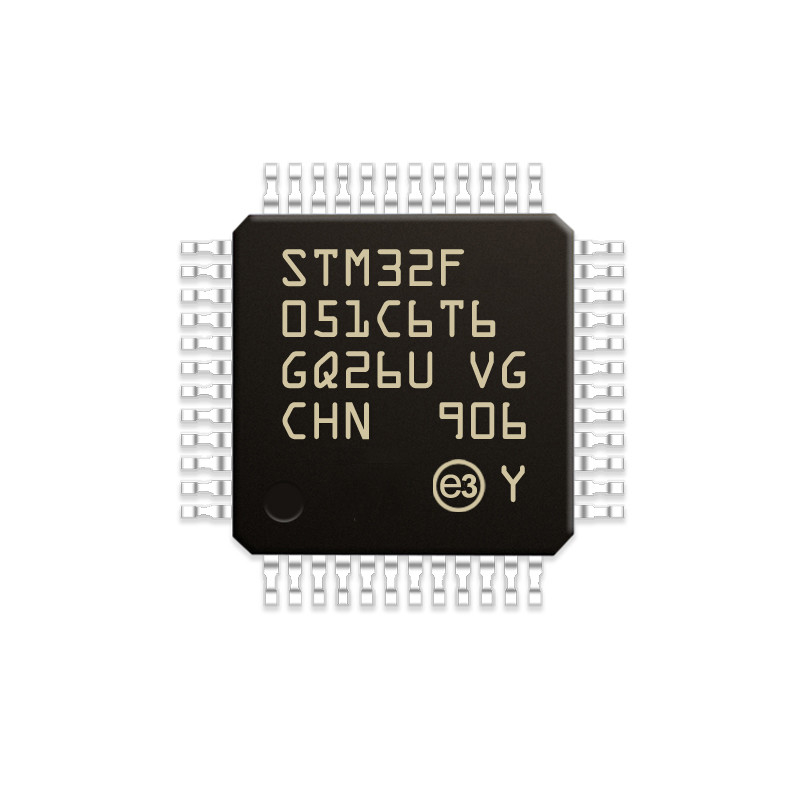 میکروکنترلر Chuangyunxinyuan STM32F051C6T6 MCU 8 بیتی 16 مگاهرتز 32 کیلوبایت FLASH 48-LQFP سری STM IC STM32F051C6T6