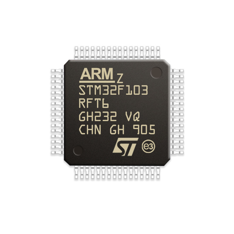 Chuangyunxinyuan STM32F103RET6 مدار مجتمع اصلی جدید STM32F103RET6 تراشه آی سی میکروکنترلر برنامه نویسی آی سی STM32F STM32F103