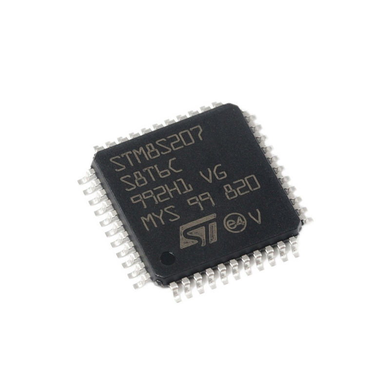 Chuangyunxinyuan STM8S207S8T6C LQFP-44 کامپوننت های الکترونیکی MCU کنترل پنل IC تراشه های مدارات مجتمع STM8S207S8T6C