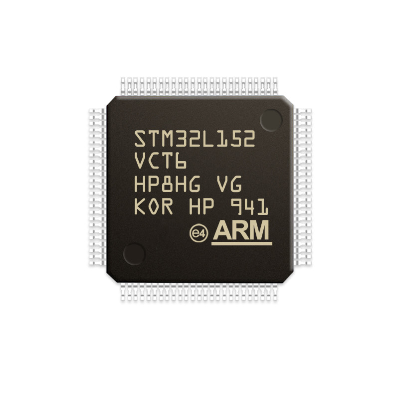 Chuangyunxinyuan STM32L152VCT6 با کیفیت در فروشگاه مدار مجتمع کامپوننت الکترونیکی میکروکنترلر MCU LQFP100 STM32L152VCT6