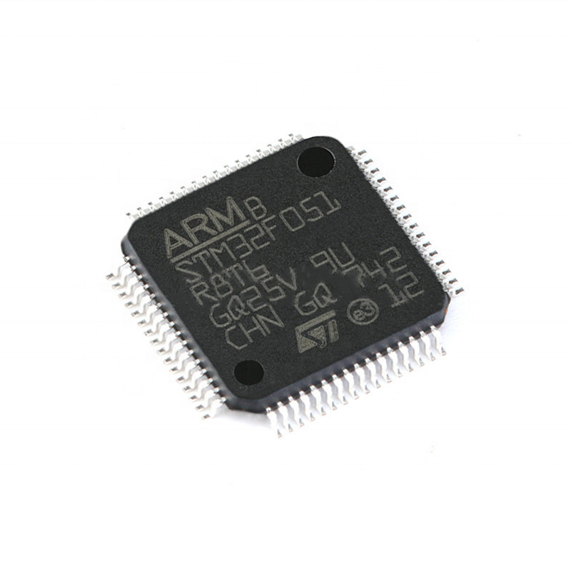 میکروکنترلر مدار مجتمع IC MCU 32BIT 64KB FLASH 64LQFP STM32F STM32F051 STM32F051R8T6 مارک اصلی