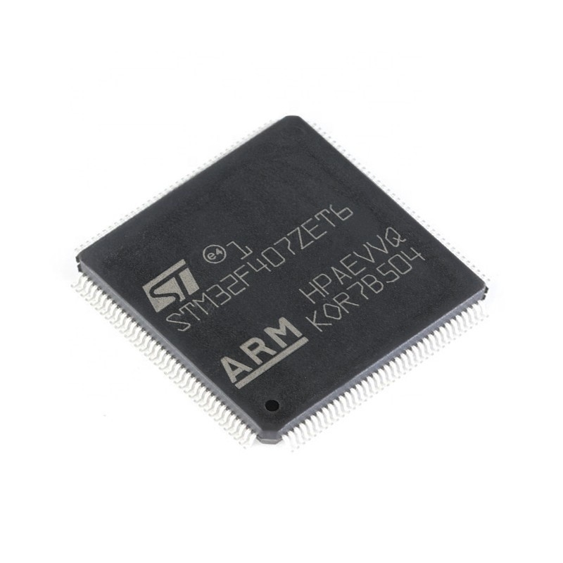 میکروکنترلر لوازم الکتریکی Chuangyunxinyuan STM32 ARM Cortex M4 MCU 32-bit 512KB 144-LQFP اصل موجود در انبار STM32F407ZET6