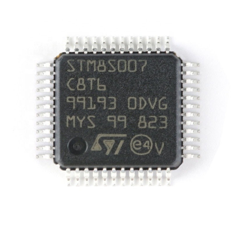 Chuangyunxinyuan آی سی جدید و اورجینال MCU 8BIT 64KB FLASH میکروکنترلر STM8S007C8T6 NEW 48LQFP