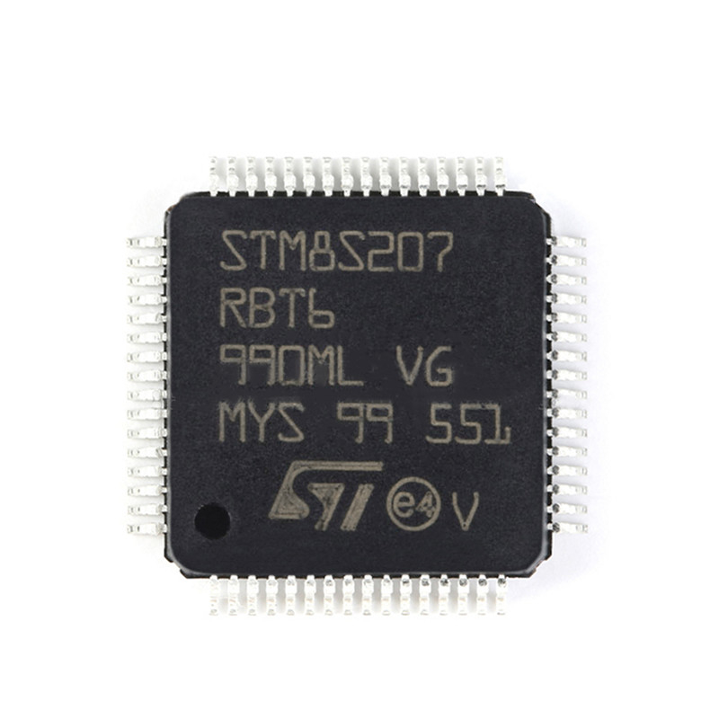 قطعات الکترون تامین کننده کنترلرهای 8 بیتی تنظیم کننده ولتاژ Log S Driver STM8S207RBT6 Ic