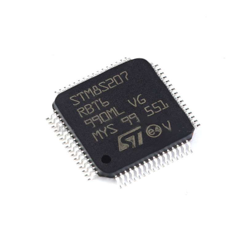 قطعات الکترون تامین کننده کنترلرهای 8 بیتی تنظیم کننده ولتاژ Log S Driver STM8S207RBT6 Ic