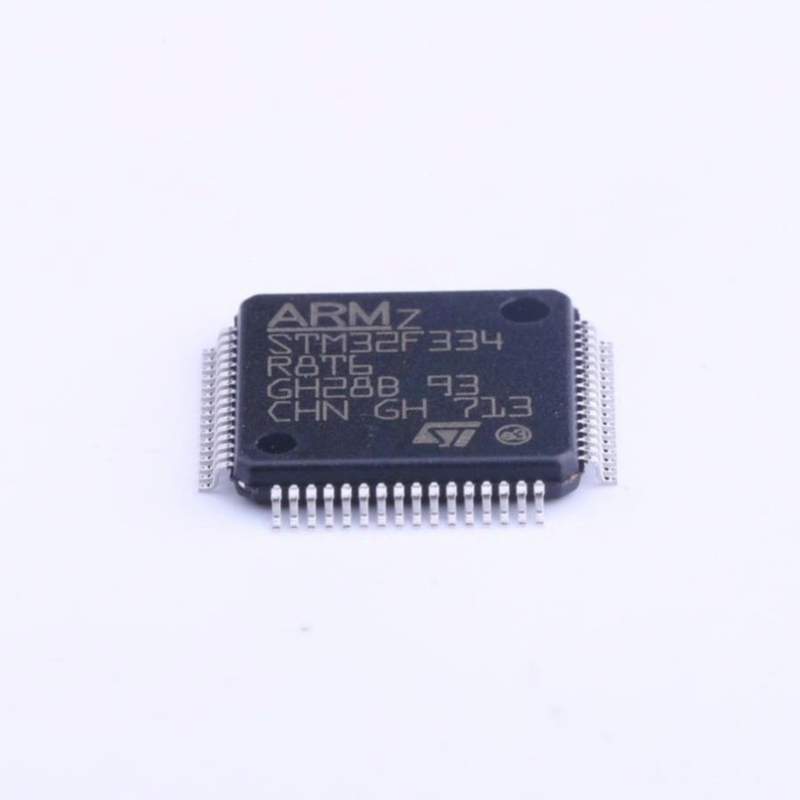 MCU 32-bit STM32 ARM Cortex M4 RISC 64KB Flash 2.5V/3.3V 64-Pin LQFP Tray - Trays STM32F334R8T6 IC