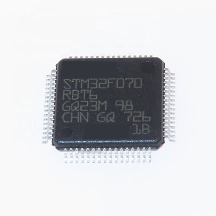Chuangyunxinyuan جدید اصلی STM32 STM32F070 مدار مجتمع فلش مموری 32 بیتی میکروکنترلر STM32F070RBT6 آی سی