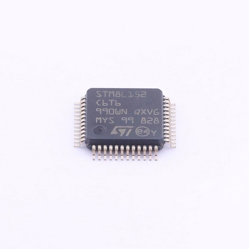 Chuangyunxinyuan MCU 8 بیتی STM8L STM8 CISC 32KB ROM 2.5V/3.3V 48-Pin LQFP Tray - Trays STM8L152C6T6 Ic